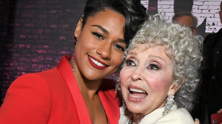 Ariana DeBose e Rita Moreno na pré-estreia de "Amor, Sublime Amor" em Los Angeles - Charley Gallay/Getty Images para 20th Century Studios - Charley Gallay/Getty Images para 20th Century Studios