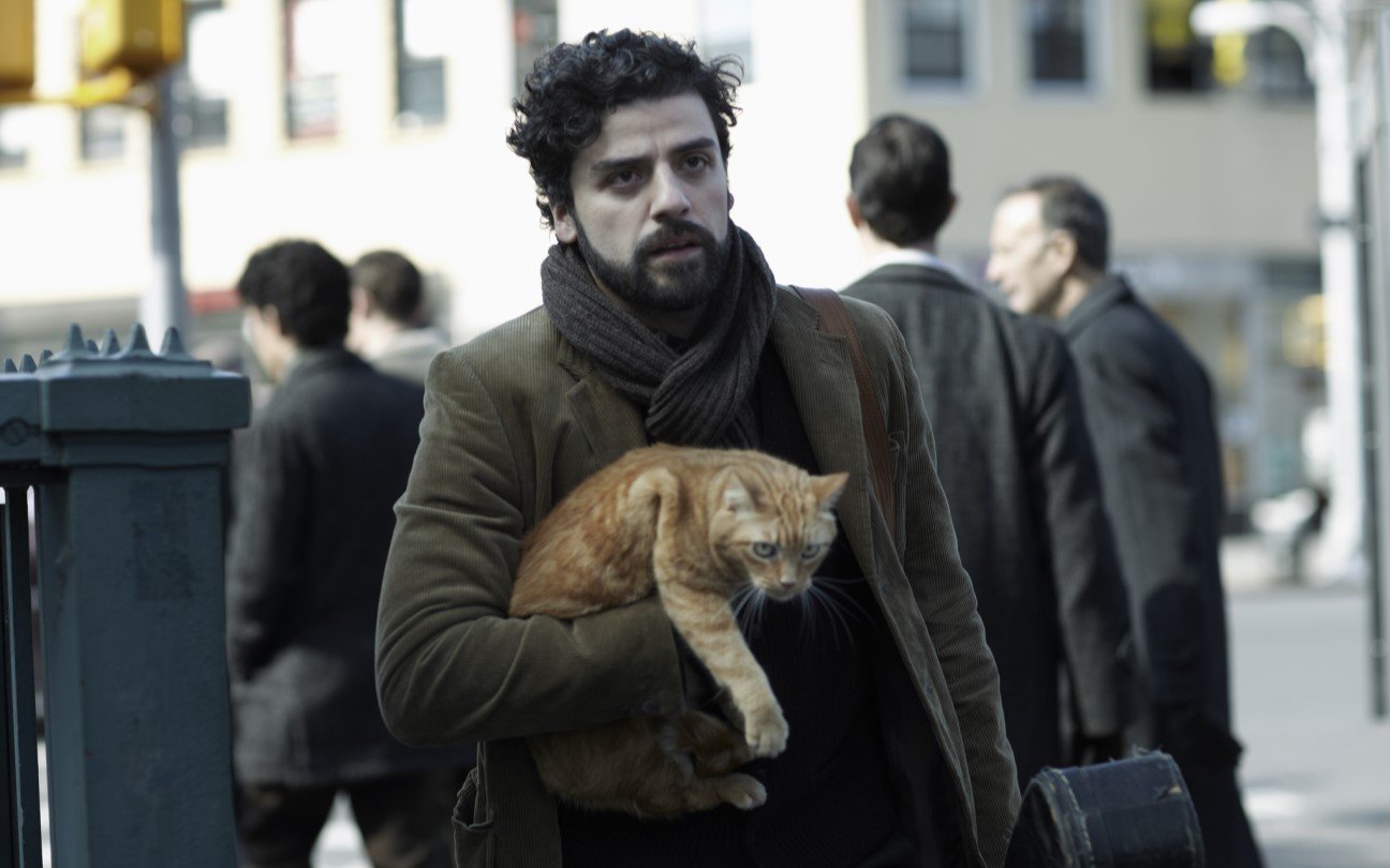 Oscar Isaac em cena de Inside Llewyn Davis: Balada de um Homem Comum