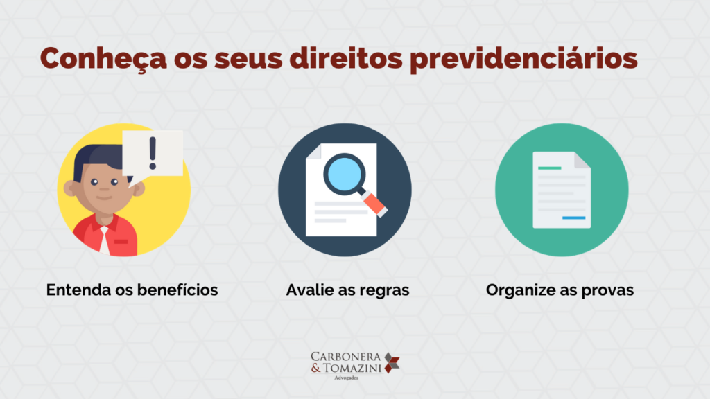 conheça seus diretos previdenciários