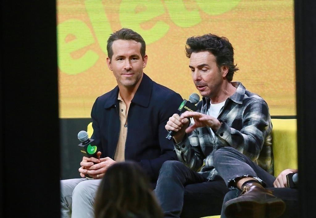 Ryan Reynolds e Shawn Levy na CCXP 2019 - Iwi Onodera/UOL