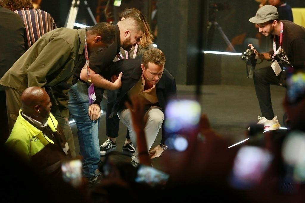 Ryan Reynolds e John Keery causam comoção de fãs na chegada à CCXP 2019 - Iwi Onodera/UOL