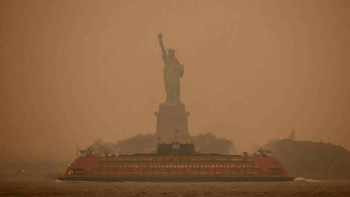 Crise climática não poupa EUA e contaminação do ar no país atinge recordes mundiais