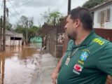 Comunidade à beira do rio Taquari e cemitério resistem às enchentes em Lajeado (RS): 'Não tem o que fazer, é baixar a cabeça e trabalhar'