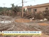 VÍDEO: cidade que ficou submersa no Vale do Taquari revive pesadelo com novos temporais